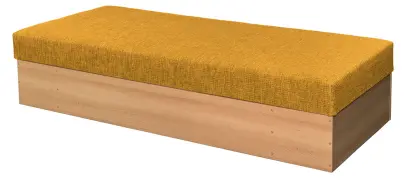 DITA válenda korpus lamino, koženka OTO T 5 - koženka žluto-oranžová